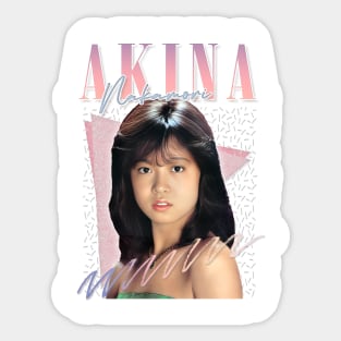 Akina Nakamori 中森明菜 Aesthetic Sticker